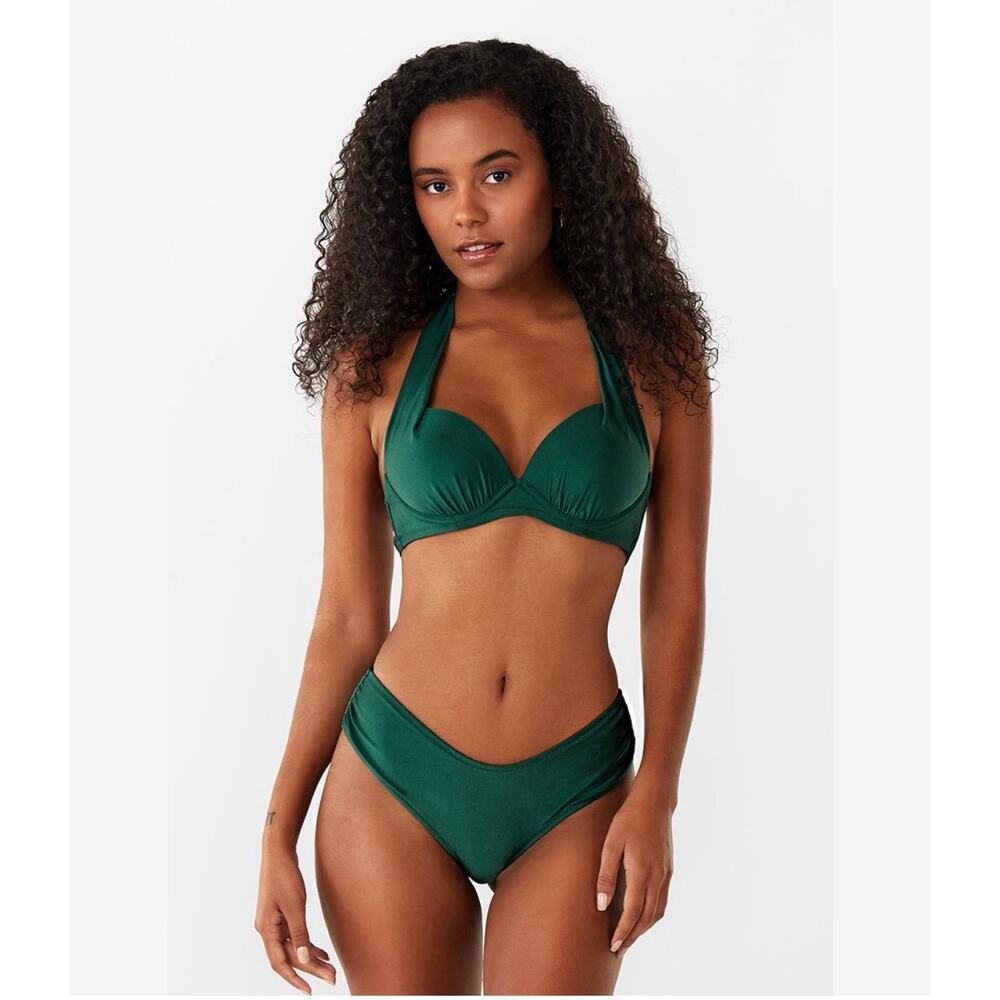 Cupshe small Khloe Underwire Ruched bikini molded - Picture 3 of 4